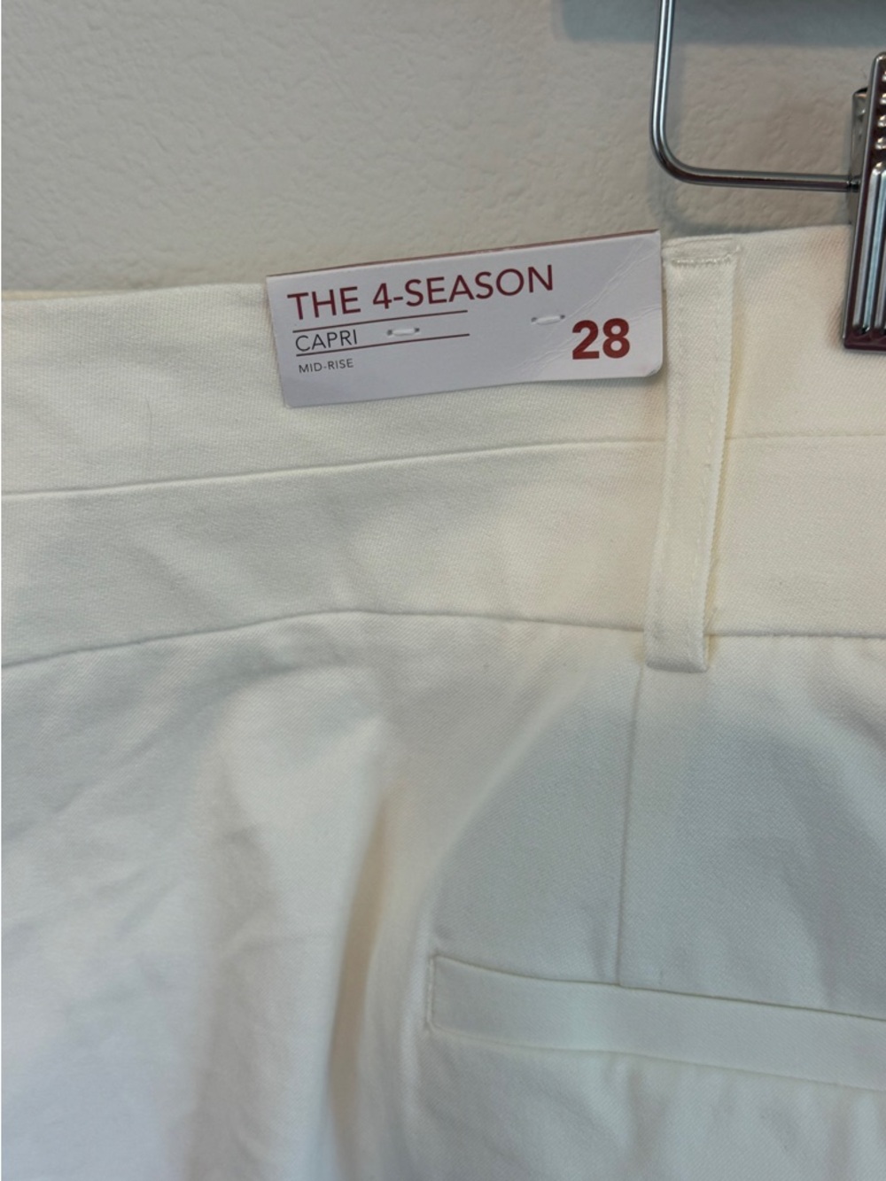Lane Bryant White Capri Pants - Picture 7 of 11